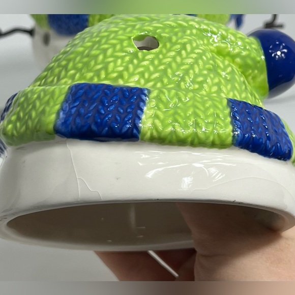 Scentsy Holiday Collection Snowman Cookie Jar festive Christmas Retired - Picture 8 of 10